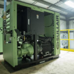 Figure 1: Compressor placement is vital to machine efficiency. Select a room that is clean, easily accessible for maintenance and repairs and temperature controlled. Courtesy: Hitachi Global Air Power