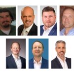 Top (L to R): Cody Bann, vice president, SmartSights; Steve Keeney, Director of Automation Intelligence (AI) Product Management, Motion Automation Intelligence; Sean McGowen, Account Specialist, Electrical, Motion; John Oskin, Senior Vice President, SmartSights; (Bottom, L to R): Sean Saul, Vice President of Product, Emerson; Heath Stephens, P.E, Digitalization Leader, Hargrove Controls & Automation, a certified member of the Control System Integrators Association (CSIA); Geert van der Zalm, Vice President of Assembly Technology, Bosch Rexroth
