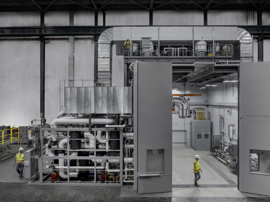 Figure 4: Genset test cells benefit from battery energy storage system (BESS) “buffering,” which maintains system voltage and frequency for sensitive electronic loads during high-stress testing cycles. Courtesy: ACS