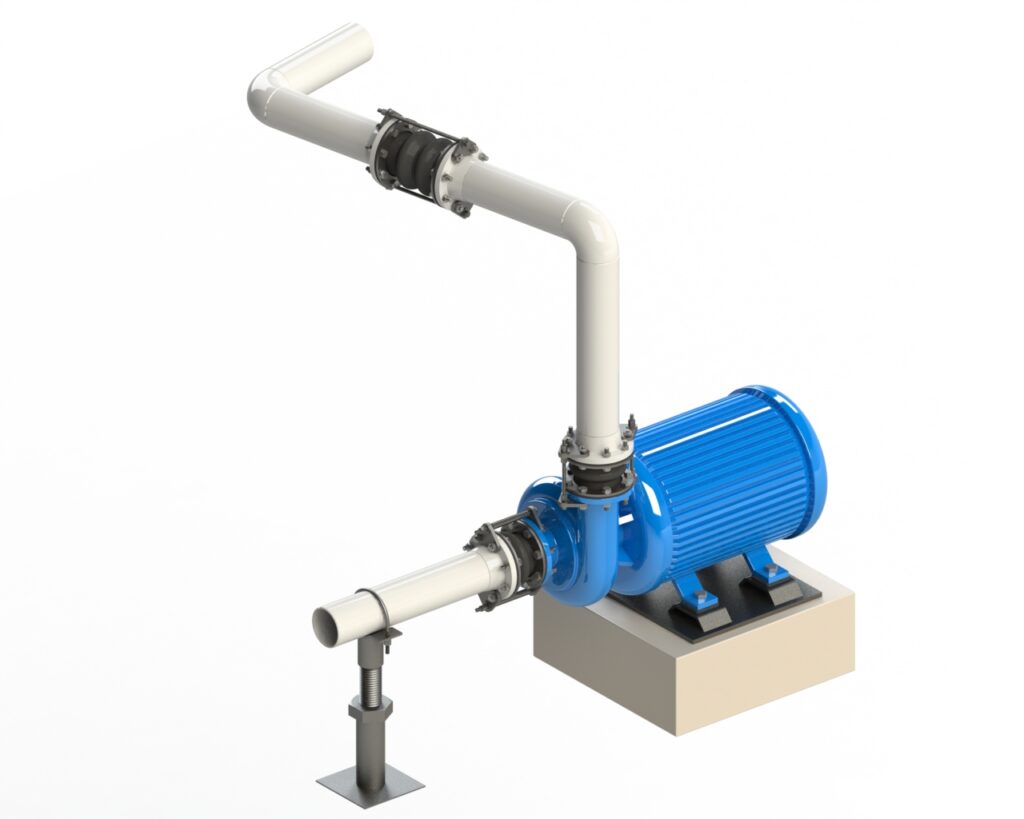 Fiberglass reinforced plastic piping requires its own set of considerations. Courtesy: Proco