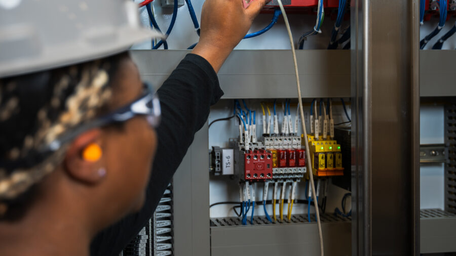 Figure 1: Control engineer performing loop checks. Courtesy: Hargrove Control & Automation