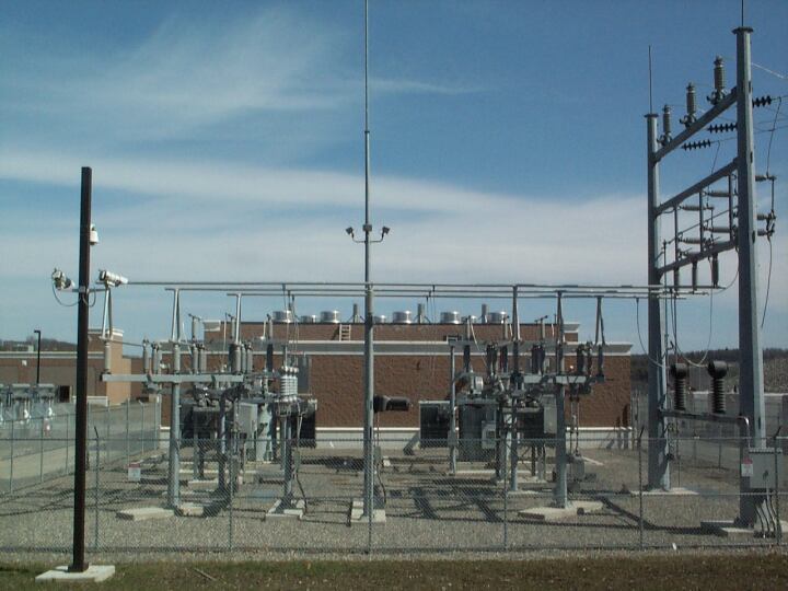 Figure 1: Utility-scale electrical substation infrastructure supporting the safe and reliable distribution of power, where circuit protection systems play a critical role in preventing large scale failures. Courtesy: CDM Smith