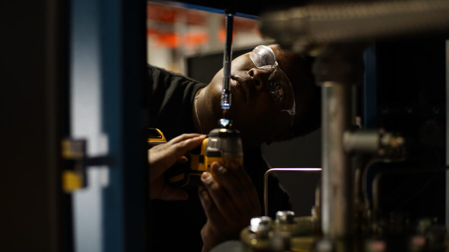 Figure 1: Leaks are the purest form of waste, costing the average company 20% to 30% of the compressed air they produce. Courtesy: Kaishan USA