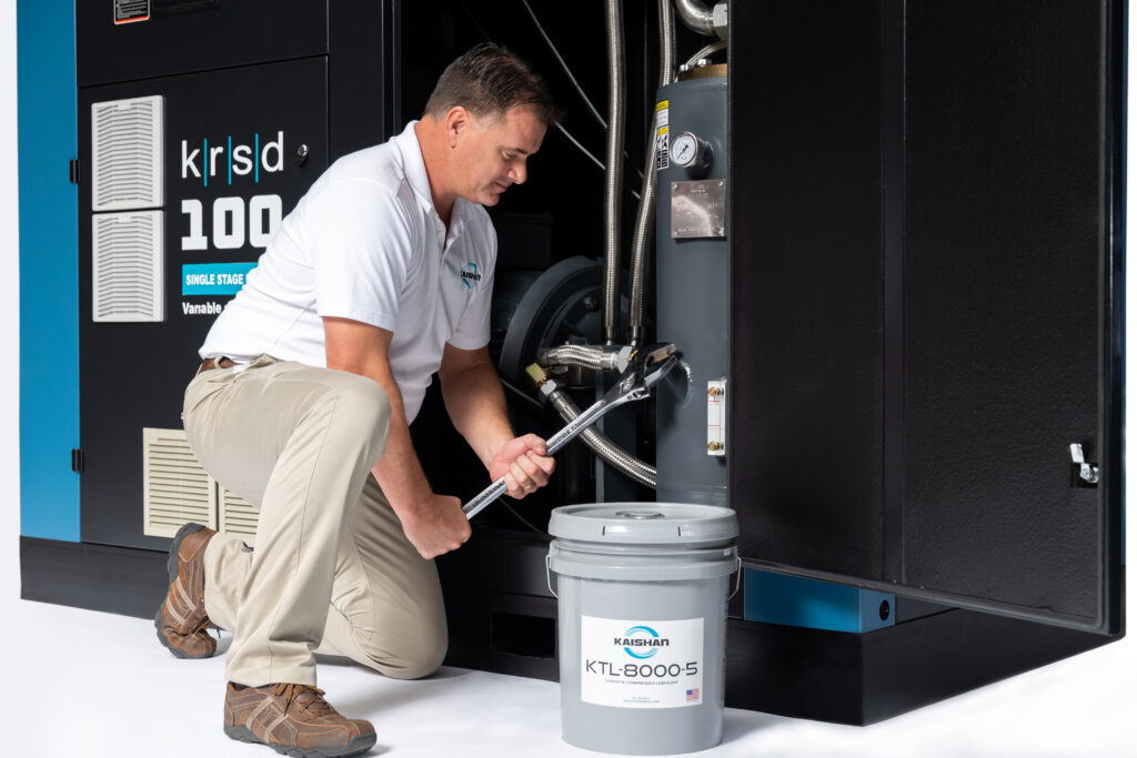 Figure 3: It’s a common misconception that fewer loaded hours automatically mean longer oil life. Follow the recommendations of oil analysis in establishing oil-change intervals. Courtesy: Kaishan USA