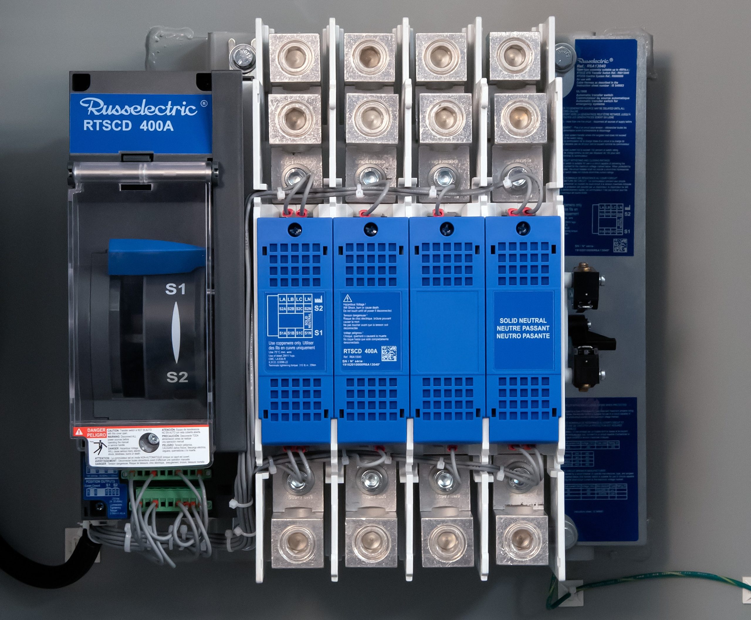 Russelectric Commercial Duty Transfer Switches in NEMA 4X Enclosures Plant Engineering