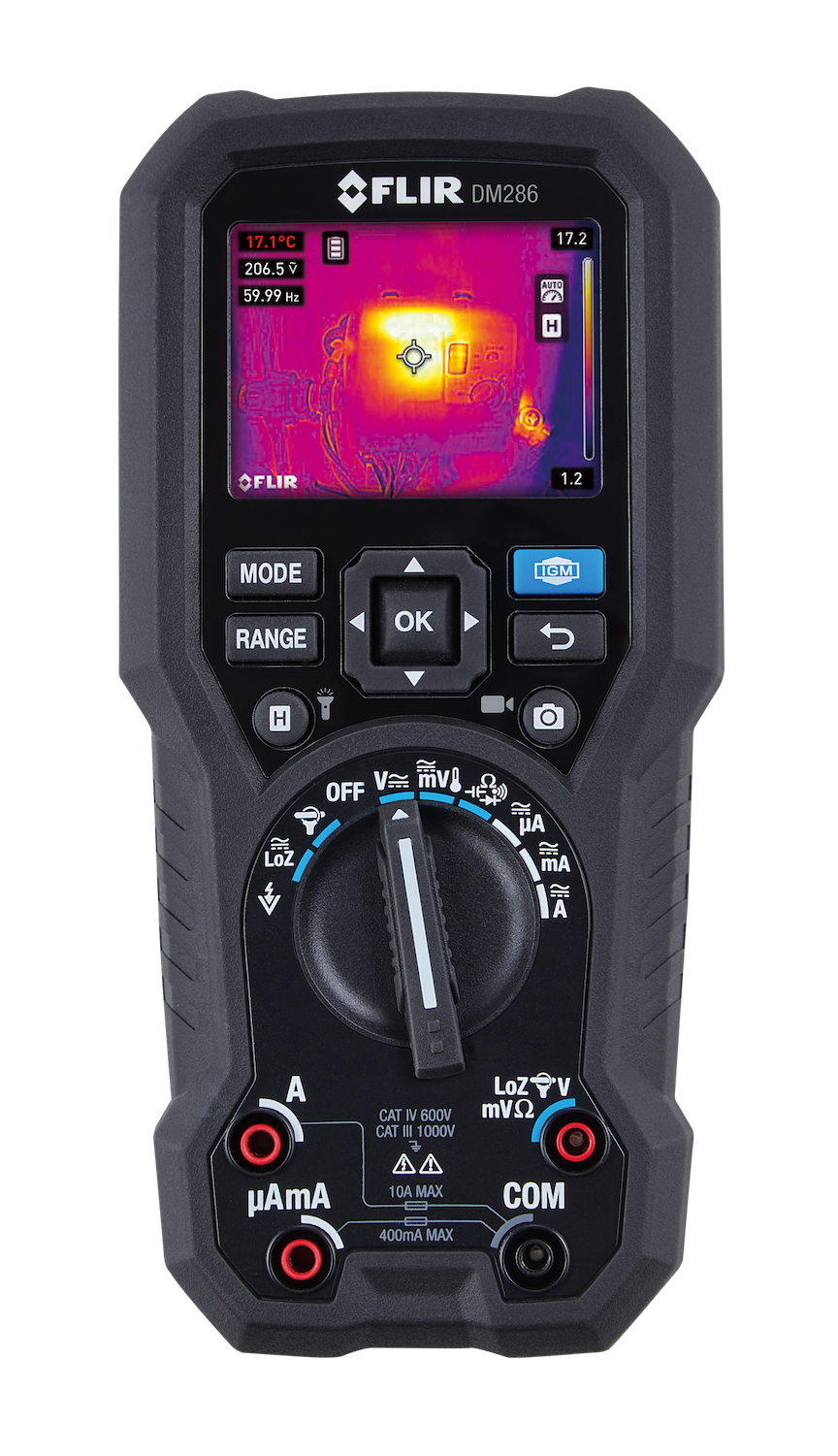 How Testing Using Multimeter Infra DM286 Infrared Guided Measurement Multimeter | Plant Engineering