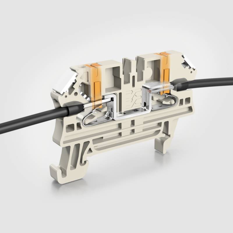 Klippon Connect A Series Terminal Block with Side PUSH IN Connection ...